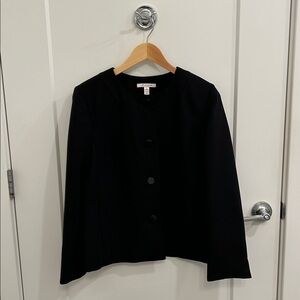 JM Collection Classic Black Blazer